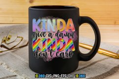 Kinda give a damn kinda don&#039;t care PNG Product Image 6