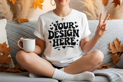 Autumn,Fall Sweatshirt Mockup Set Autumn Sweatshirt Mockup Product Image 5