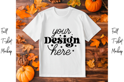 Fall t-shirt mockup, Fall mockup Product Image 1