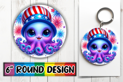 Blissful Round Designs PNG, USA Animals Product Image 1