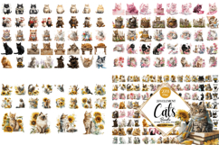 Cats Clipart Huge Bundle - 427 Png Bundle Product Image 6