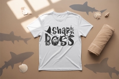 Shark Font | Ocean Font SVG OTF DXF | Summer Alphabet Product Image 7