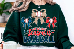 Baseball is My Favorite Season PNG Product Image 1