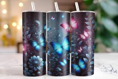 Butterfly Tumbler Wrap | Sublimation | Tumblers Product Image 1