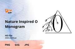The Nature Inspired Monogram Product Image 1