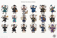 Whimsical Graduation Grandma Clipart Product Image 4
