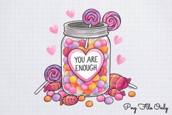 Positive amp Optimistic Sublimation Quote PNG Product Image 1