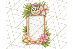 Tropical Tiki Friends PNG Clipart, Cute Summer Art Product Image 3