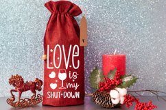 Valentine&#039;s Day Wine Bag SVG Bundle, Wine Bag Bundle svg Product Image 7