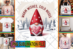 Vibrant TSHIRT Magic Ideas PNG, Holiday Gnome Product Image 1