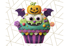 Colorful Halloween Clipart PNG, Cute Kids &amp; Candy Clip Art Product Image 3