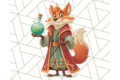 Forest Alchemist Animals Clipart PNG, Fall Animal Png Product Image 3