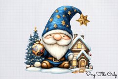 Christmas Gnome Houses Clipart Product Image 1