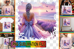 Stylish PNG Art for TSHIRTS, Women Product Image 1