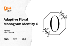 Adaptive Floral Monogram Identity Product Image 1