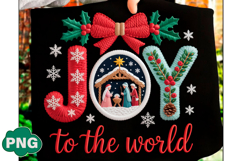 Latch Hook Yarn Crochet Jesus Christmas Product Image 1