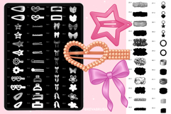 70 Procreate Accessories &amp; Jewellery Hair stamp brushes Product Image 2