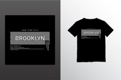 Brooklyn writing design, suitable for screen printing Product Image 1