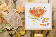 Mother’s Day Sublimation Bouquet with Quotes & Statements 15 Product Image 4