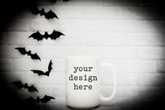 15 OZ Coffee Cup Mug Halloween Mockup | Add SVG Sublimation Product Image 1