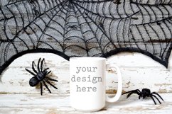 15 OZ Coffee Cup Mug Halloween Mockup | Add SVG Sublimation Product Image 1