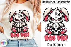 Halloween Sublimation Bundle, Creepy Voodoo Bunny Prints Product Image 4