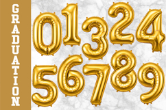 Graduation Party Clipart Bundle, Party Decorations Bundle Product Image 14