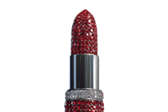 Red Diamond Lips and Lipstick PNG Product Image 3