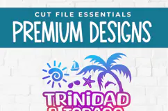 Trinidad and Tobago svg, a Caribbean SVG 2026 Product Image 6