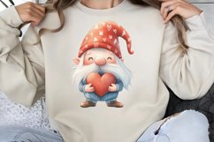 Cute Watercolor Valentines Day Clipart PNG Product Image 1