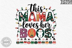 This Mama Loves Her Boos - Halloween Sublimation Design Product Image 1