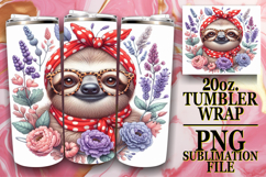 SWEET MOMENTS 20oz TUMBLER WRAP, Cute Animals Product Image 1