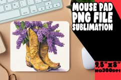 Blossoming Floral Mousepad Design PNG Product Image 1