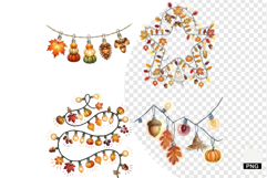 Autumn Lights Clipart Product Image 1