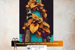 Afro Surreal Digital Papers Junk Journal Kit African Animals Product Image 15