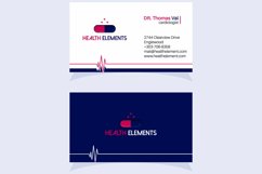 Capsule logo design, business card concept for health care. Product Image 1