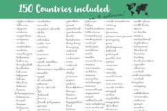150 countries instagram story highlight covers