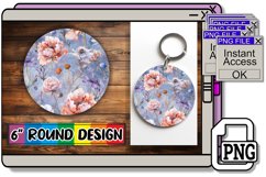 Coastal Charms: Abstract Keychain Treasures Product Image 1