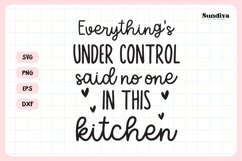 Funny Dish/Kitchen Towel Quote SVG | Said No One Product Image 3