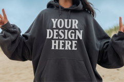 Heliconia Gildan 18500 Hoodie Mockup, G18000 Hoodie Product Image 1