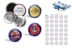 Charlie Kirk 1.313 button maker collage for one inch buttons Product Image 1