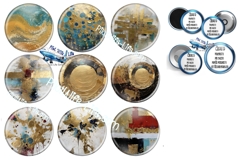 Acrylic Art button maker collage 1.25 in, 1.313 6 sizes Product Image 2
