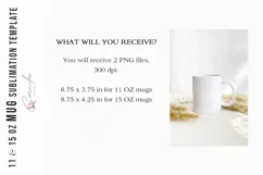 Mothers Day Mug Sublimation, Mug for Mom with Tulips Product Image 2