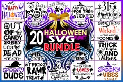 Halloween SVG bundle 20 designs vol 2 Product Image 1
