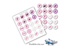 Hockey 1.63 button maker collage 1.25 in, 1 in - 6 sizes Product Image 5