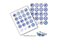 Hockey 1.63 button maker collage 1.25 in, 1 in - 6 sizes Product Image 7