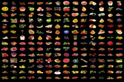1500 FRUITS TRANSPARENT PNG FILES, PHOTOSHOP OVERLAYS Product Image 2