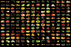 1500 FRUITS TRANSPARENT PNG FILES, PHOTOSHOP OVERLAYS Product Image 3