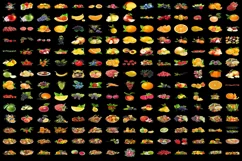 1500 FRUITS TRANSPARENT PNG FILES, PHOTOSHOP OVERLAYS Product Image 4