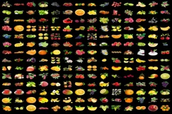 1500 FRUITS TRANSPARENT PNG FILES, PHOTOSHOP OVERLAYS Product Image 5